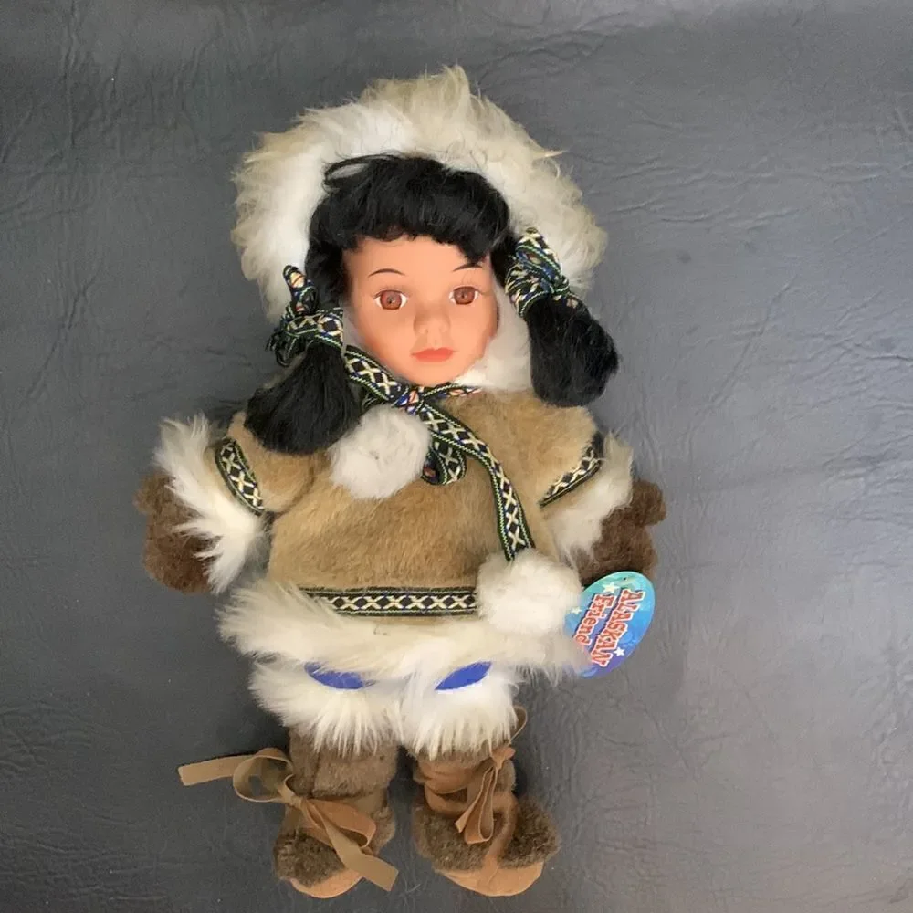 Attic Circle Enterprises Alaskan Friends Traditional Dress Girl Doll Ages 3 Up